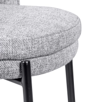 Nordic stoel Earth met katoenen kussen – Mobelarium
