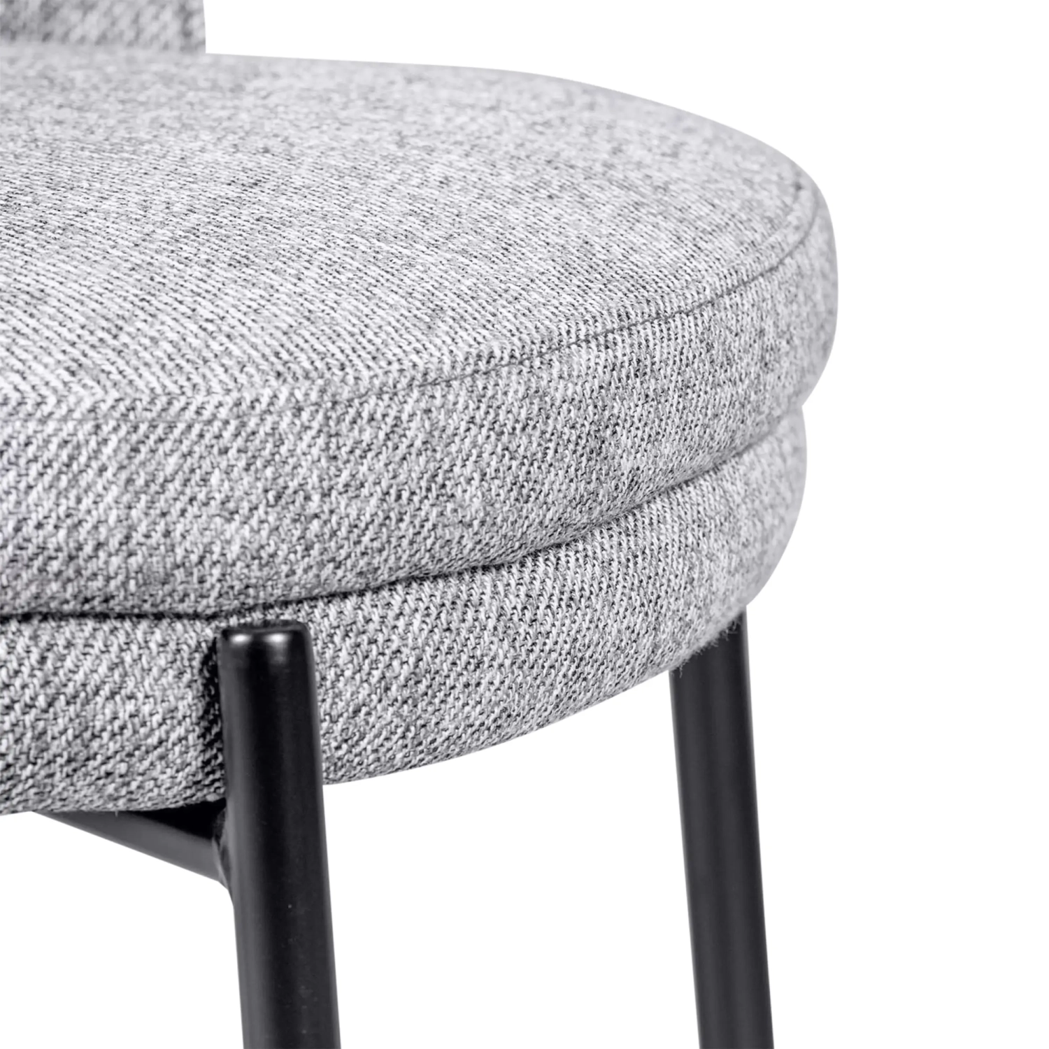 Nordic stoel Earth met katoenen kussen – Mobelarium