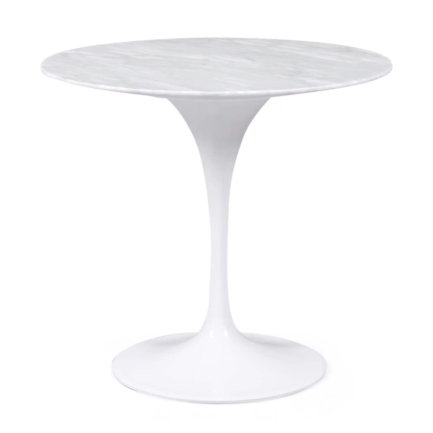 Designový stůl Tulipán 80Ø v Carrara mramoru - design nábytku