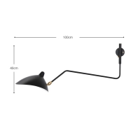 Wandleuchter Mouille - LampenDesign furnmod