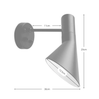 Nástěnná lampa AJ - designové lampy Furnmod