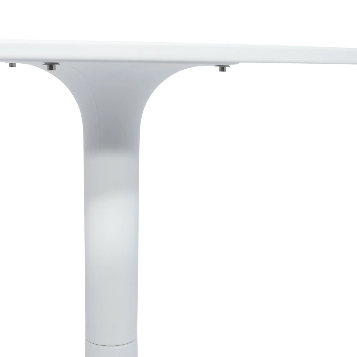 Runt matbord i polypropen (70 cm i diameter) – Designade utomhusbord