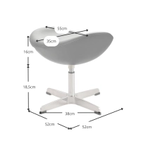 Inspiraatiota ottomaanimunan tuolista - Premium Modern Footstool - Design Furniture