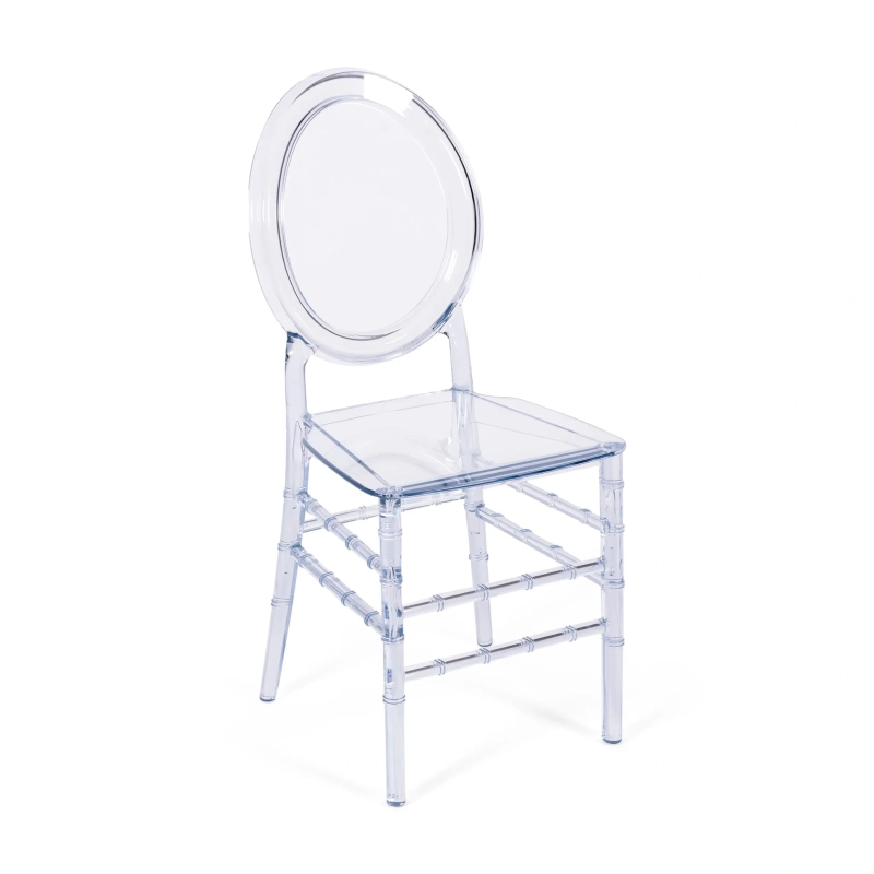 Pak Ghost Tafel 140cm en 4 Isabelle Ghost Stoelen - Icon Mobiel