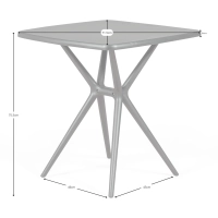Tuinstoelen en Tafel Moises Set – Mobelarium