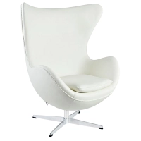 Replica Leather Egg Chair do designer Arne Jacobsen