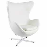Replica lederen Egg Chair van ontwerper Arne Jacobsen