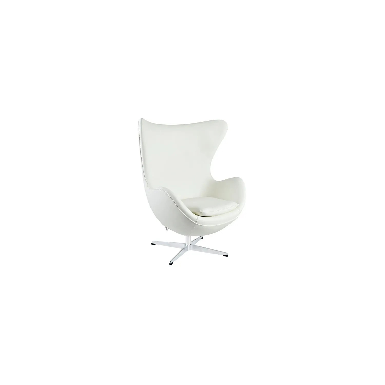Replica lederen Egg Chair van ontwerper Arne Jacobsen