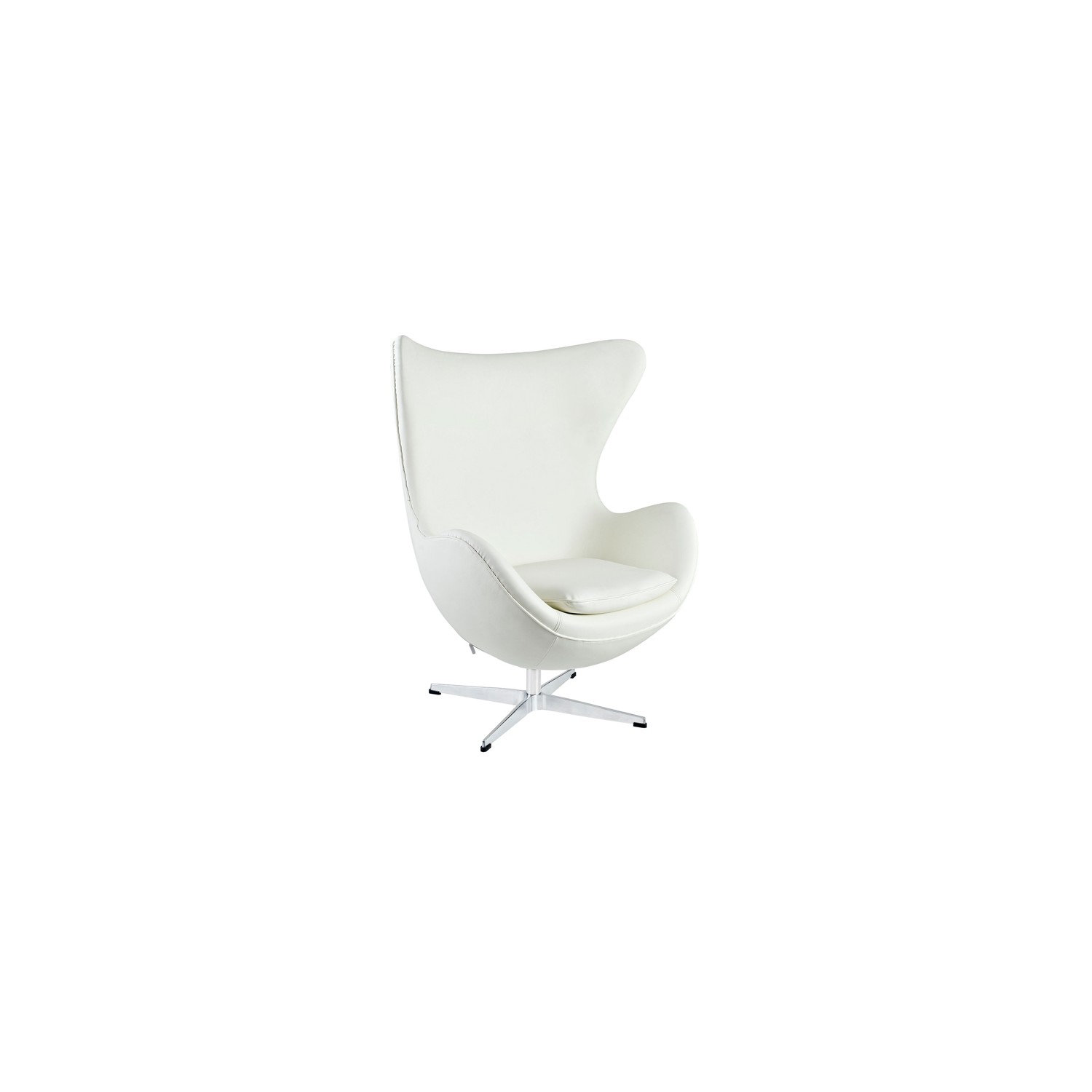 Replika kožené židle na vejce od návrháře Arne Jacobsen