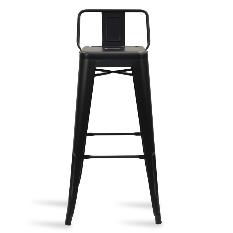 Taburete industrial Metal Wide Bistro Matte
