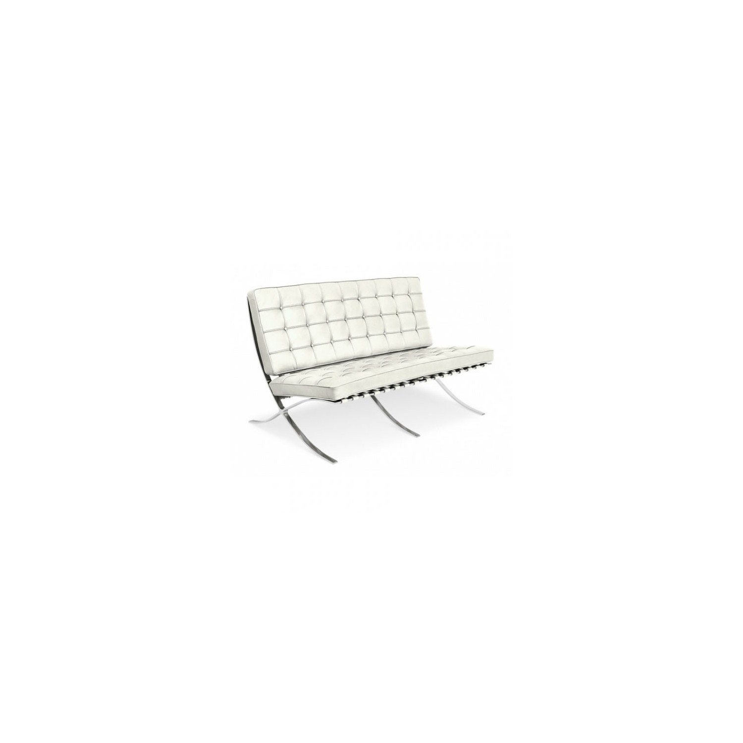 furmod Chair Barcelona Halvskinn 2 Sitsar