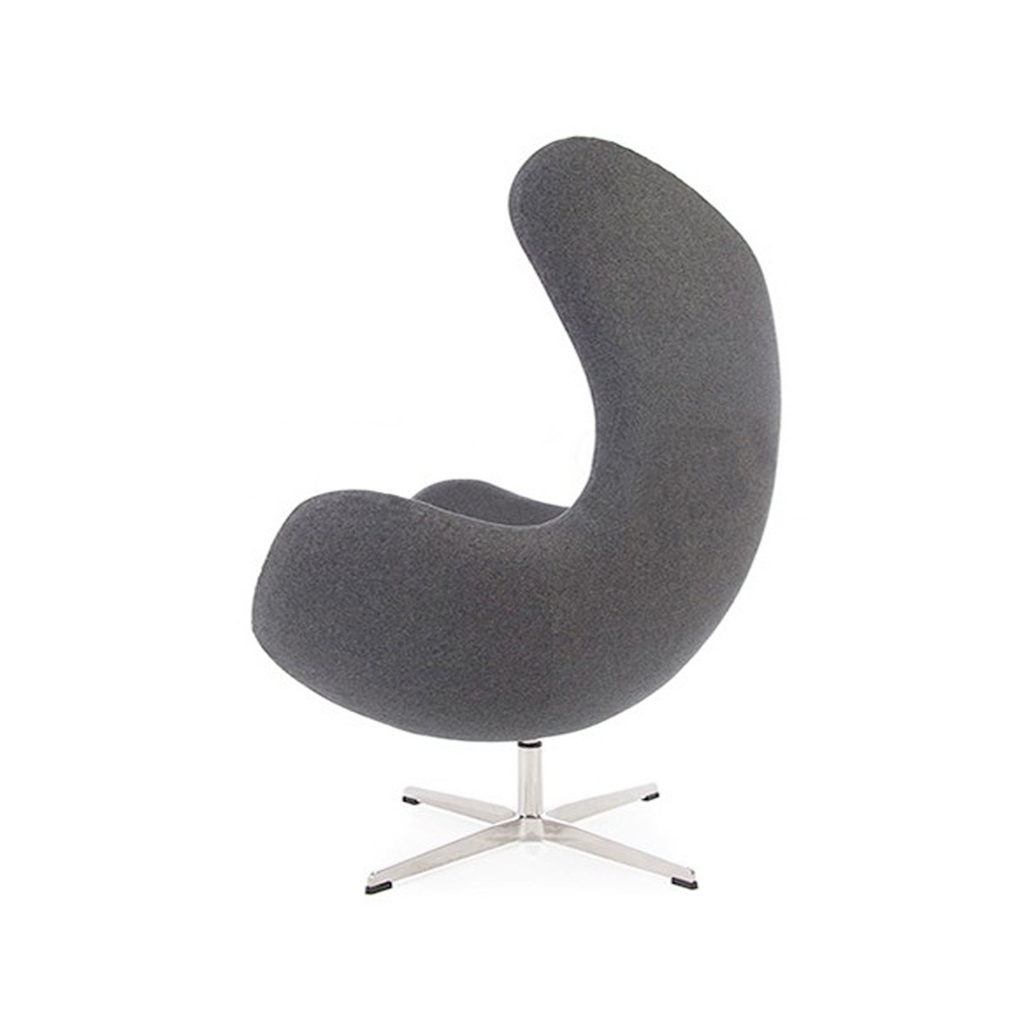 Replica Egg Chair con poggiapiedi del designer Arne Jacobsen