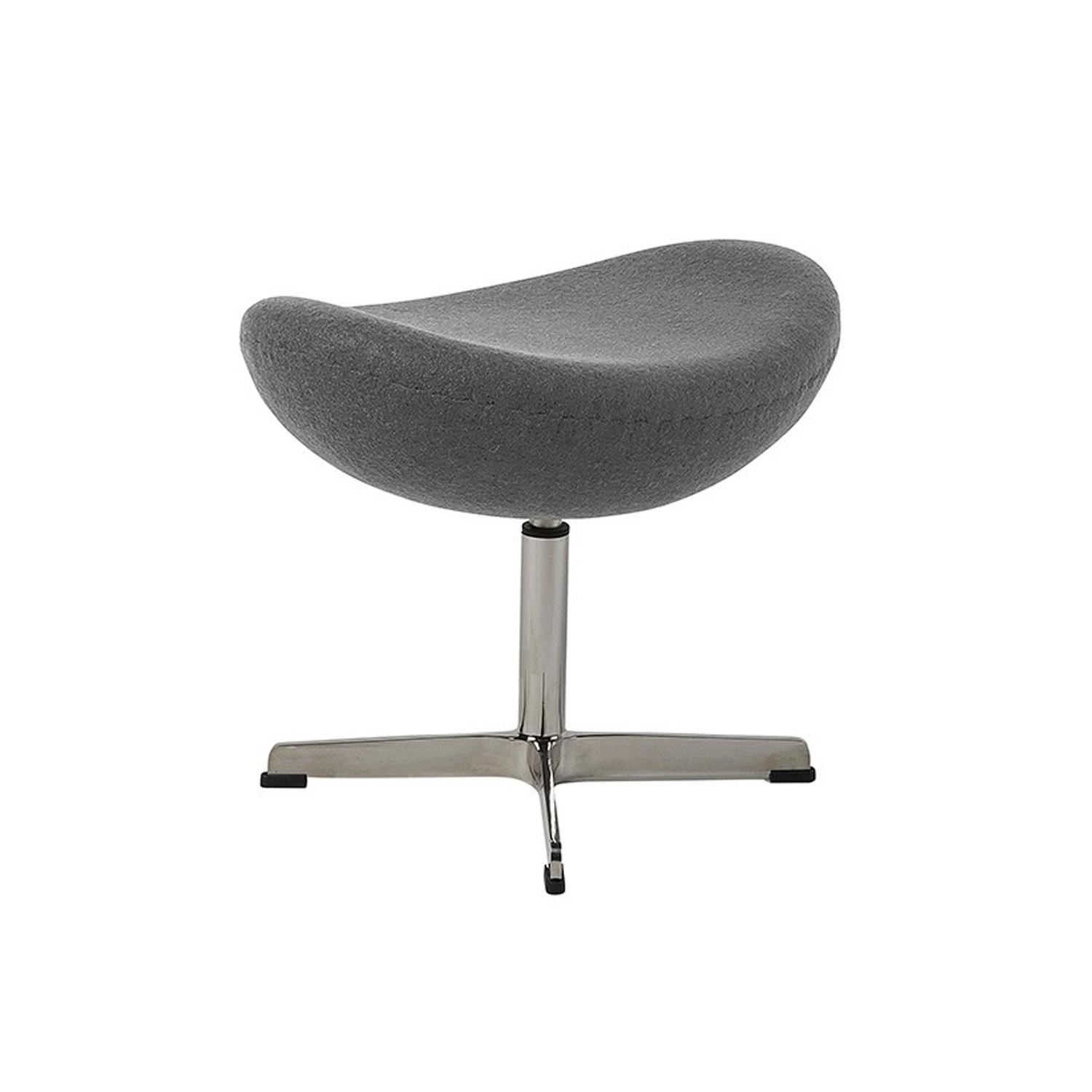 Replica Egg Chair con poggiapiedi del designer Arne Jacobsen