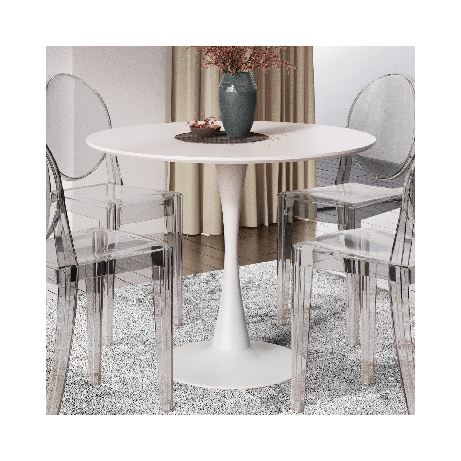 Mesa Tulip Strato 90 cm