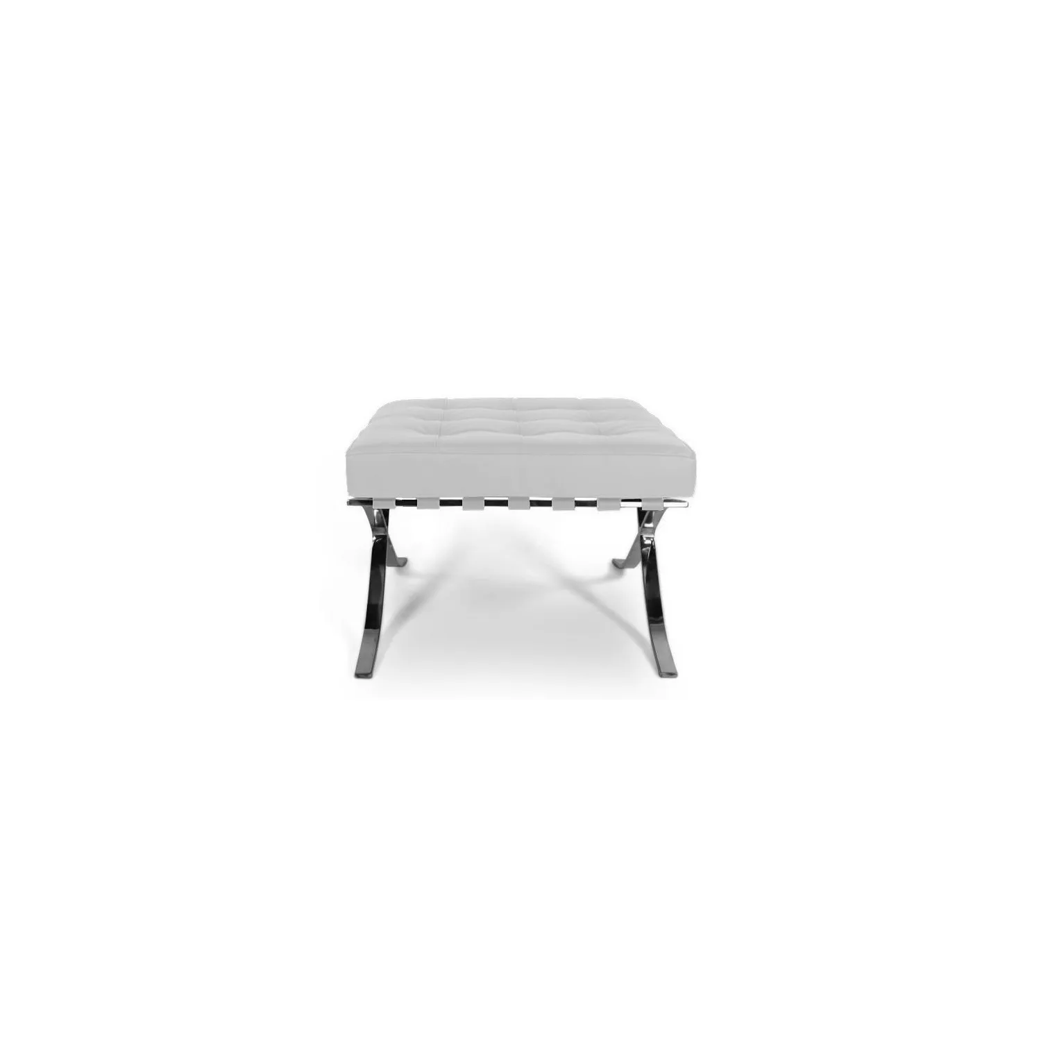 Silla Barcelona Polipiel Con Reposapies