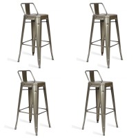 Pack 4 Hocker Bistro LB Icon Möbel