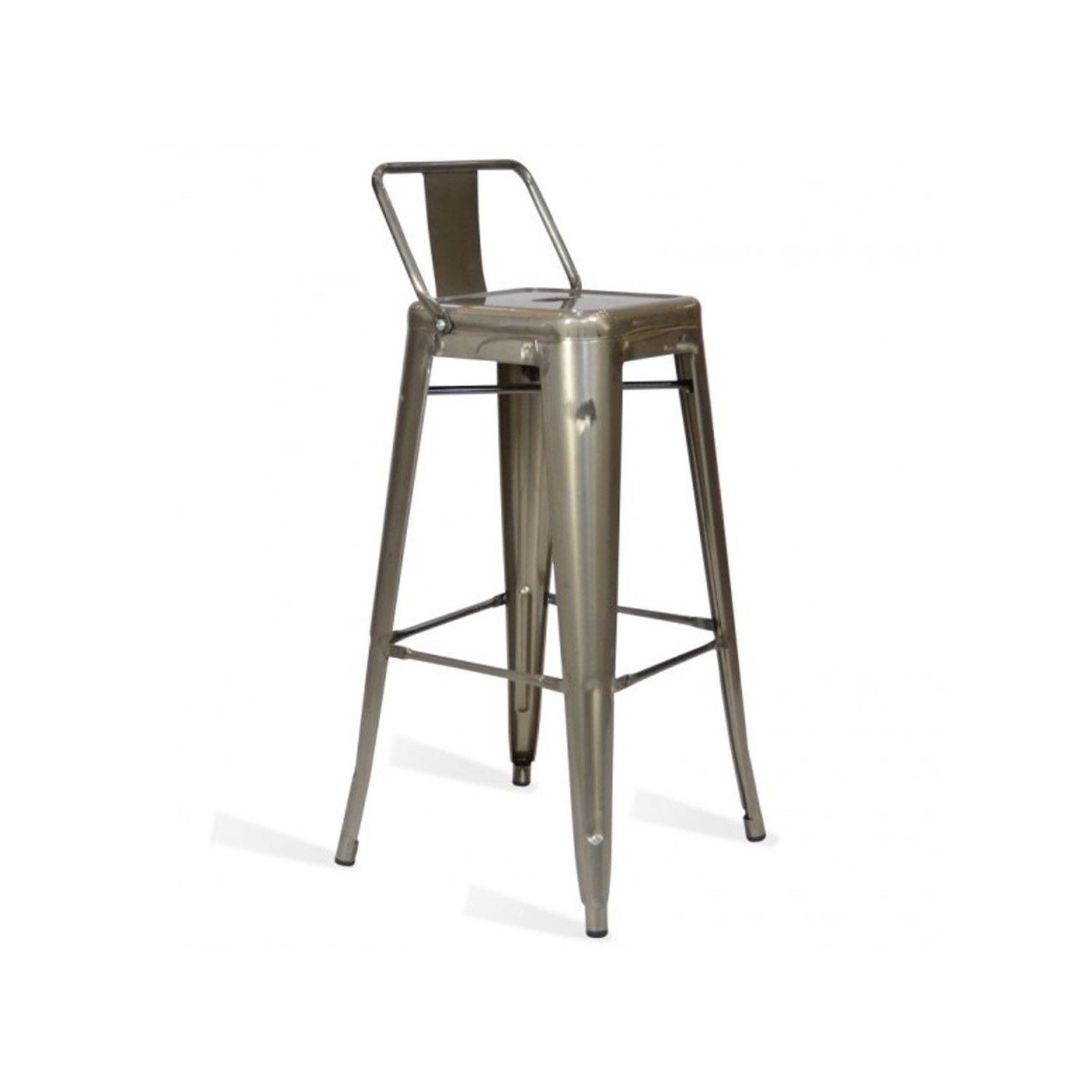 Pacote 4 Bancos Industriais Bistro LB