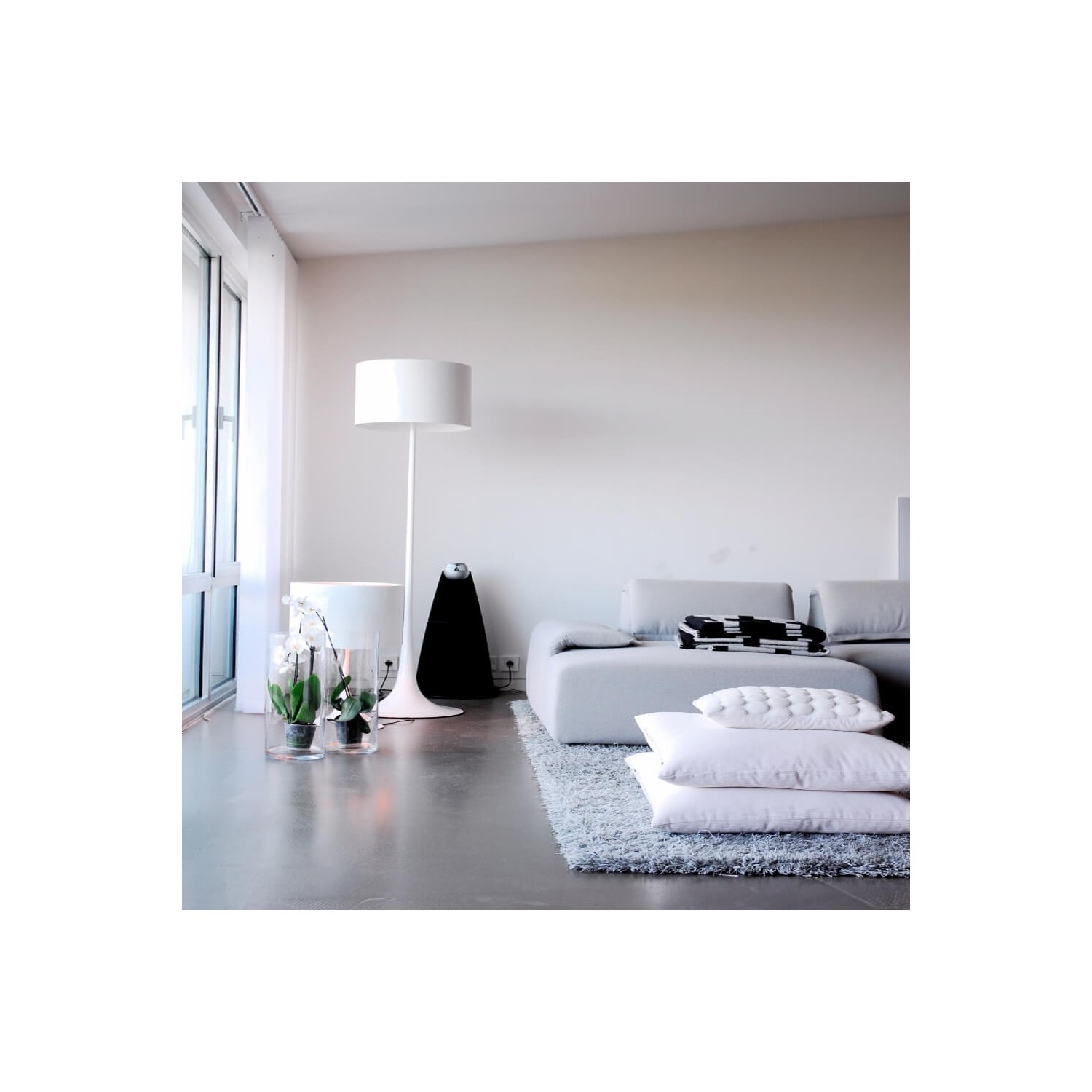 Réplique du lampadaire Spun Light Floor