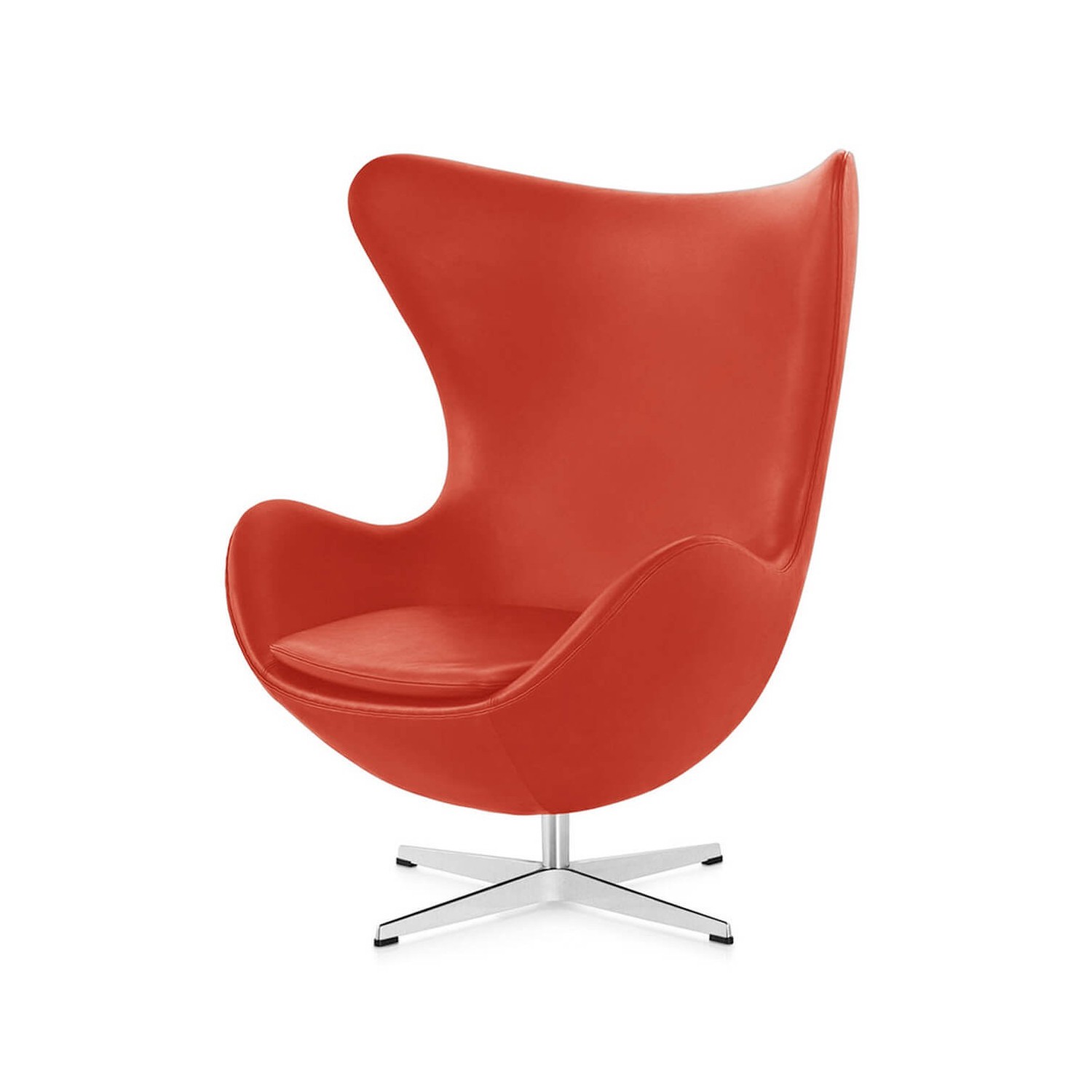 Replica lederen Egg Chair van ontwerper Arne Jacobsen
