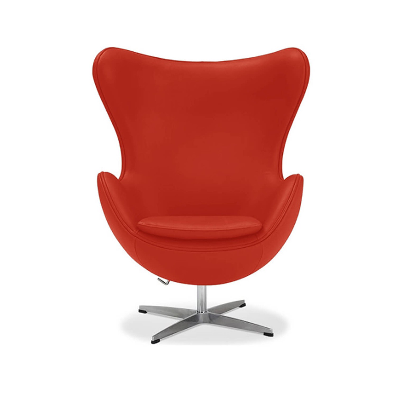 Replica lederen Egg Chair van ontwerper Arne Jacobsen