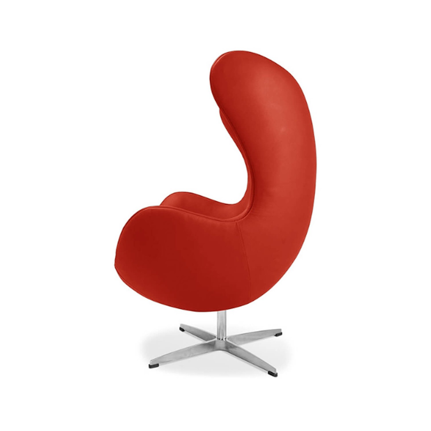 Replica lederen Egg Chair van ontwerper Arne Jacobsen