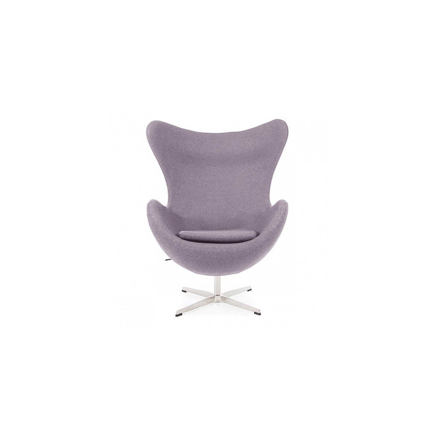Replica Egg Chair met voetensteun van ontwerper Arne Jacobsen