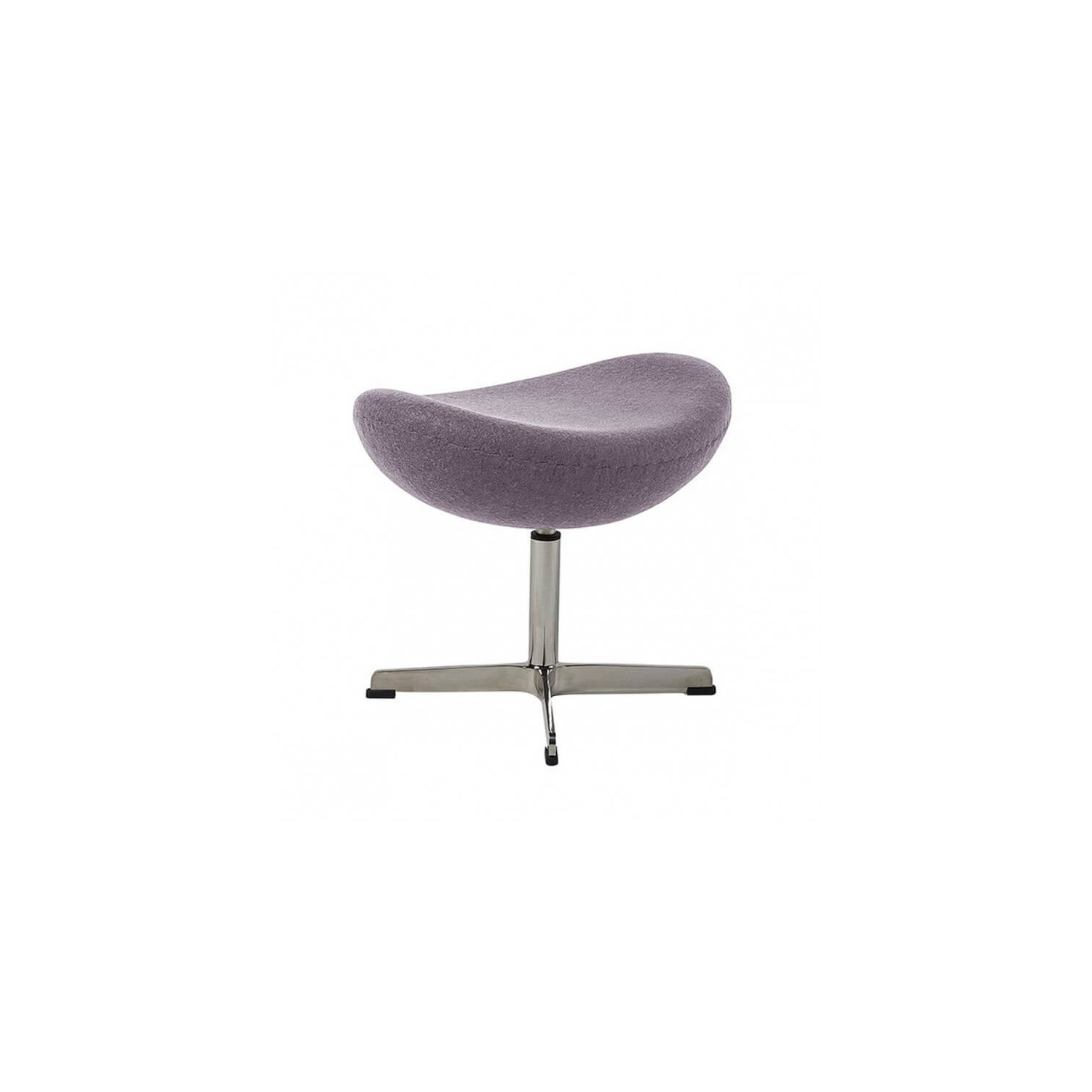 Replica Egg Chair met voetensteun van ontwerper Arne Jacobsen