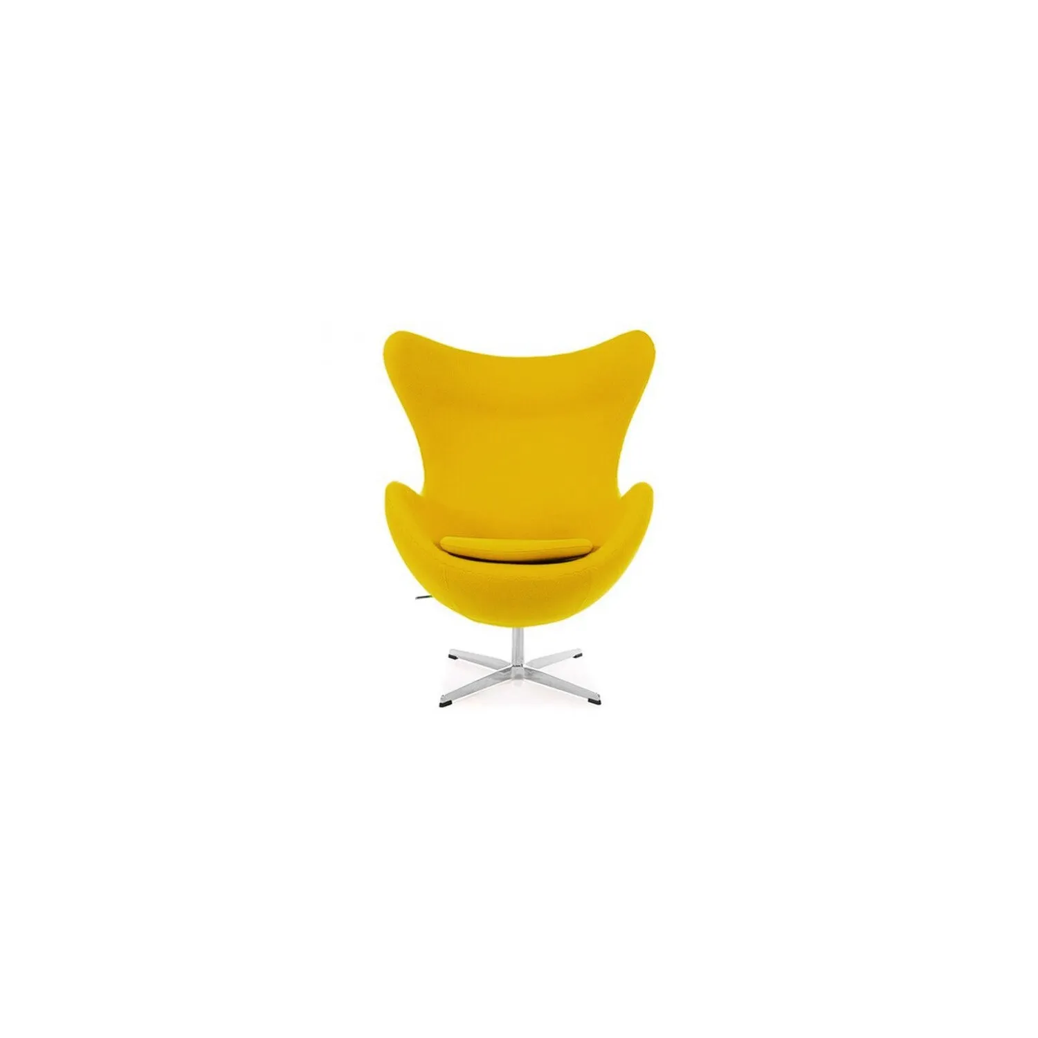 Replica Egg Chair met voetensteun van ontwerper Arne Jacobsen