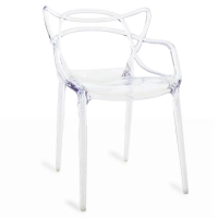 Inspirazione sedia trasparente Masters dell'acclamato designer Philippe Starck