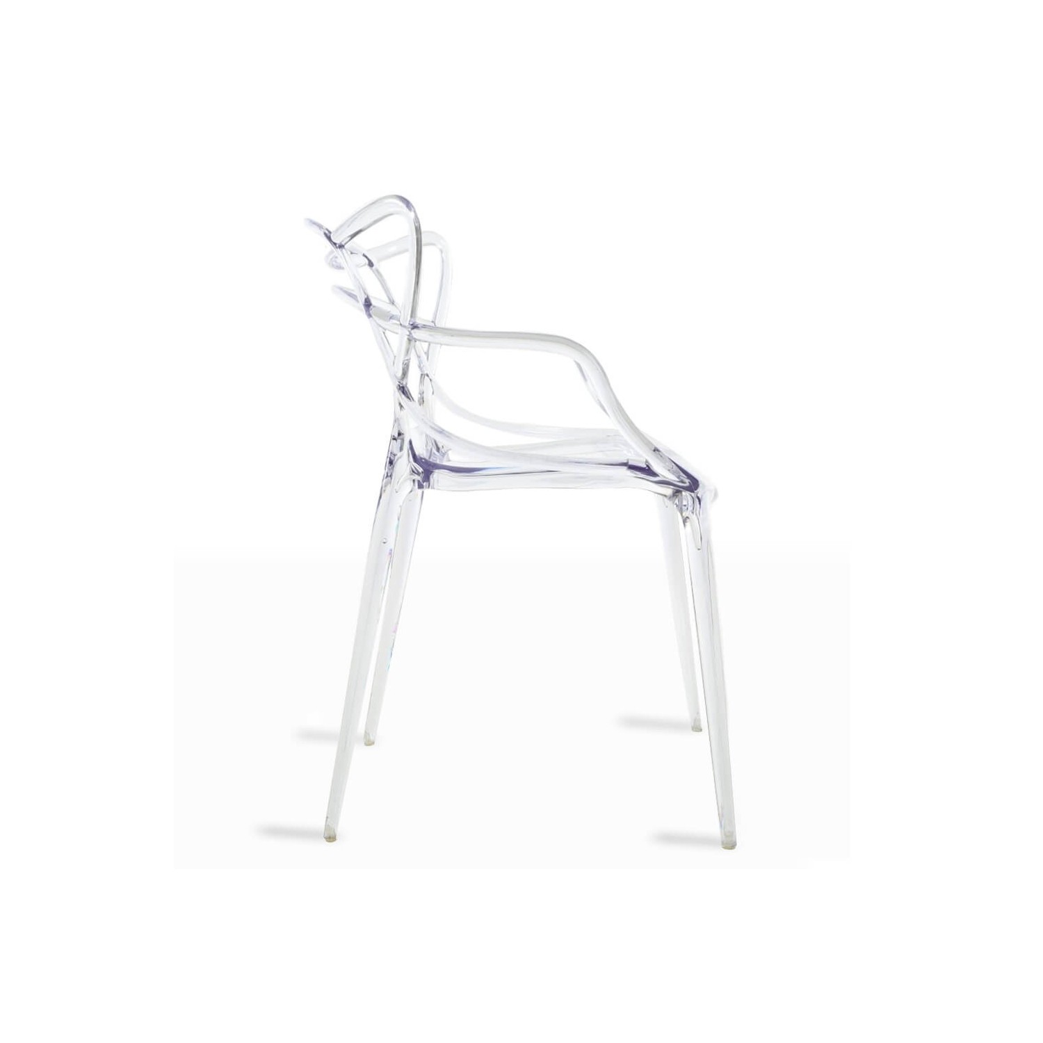 Inspiration chaise Masters transparente du célèbre designer Philippe Starck