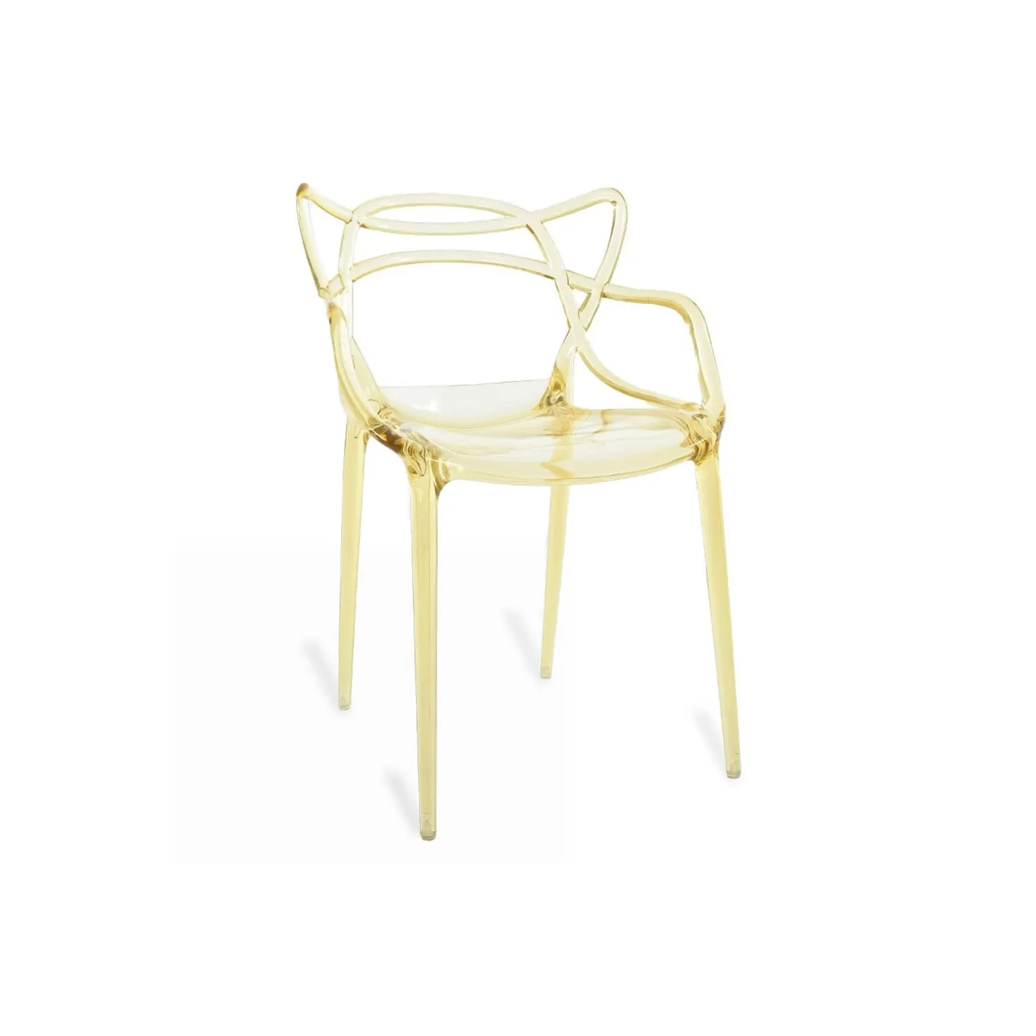 Inspiratie Transparante Masters-stoel van de veelgeprezen ontwerper Phillipe Starck