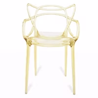 Inspiratie Transparante Masters-stoel van de veelgeprezen ontwerper Phillipe Starck