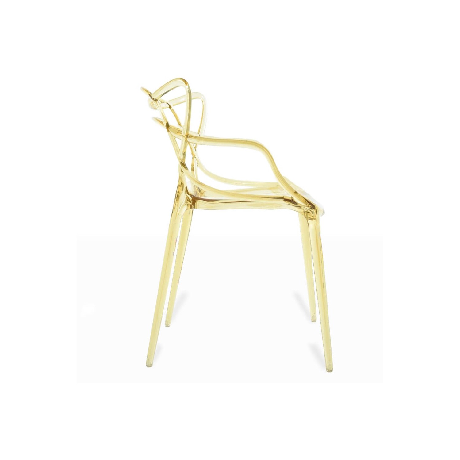 Cadeira Inspiration Transparent Masters do aclamado designer Phillipe Starck