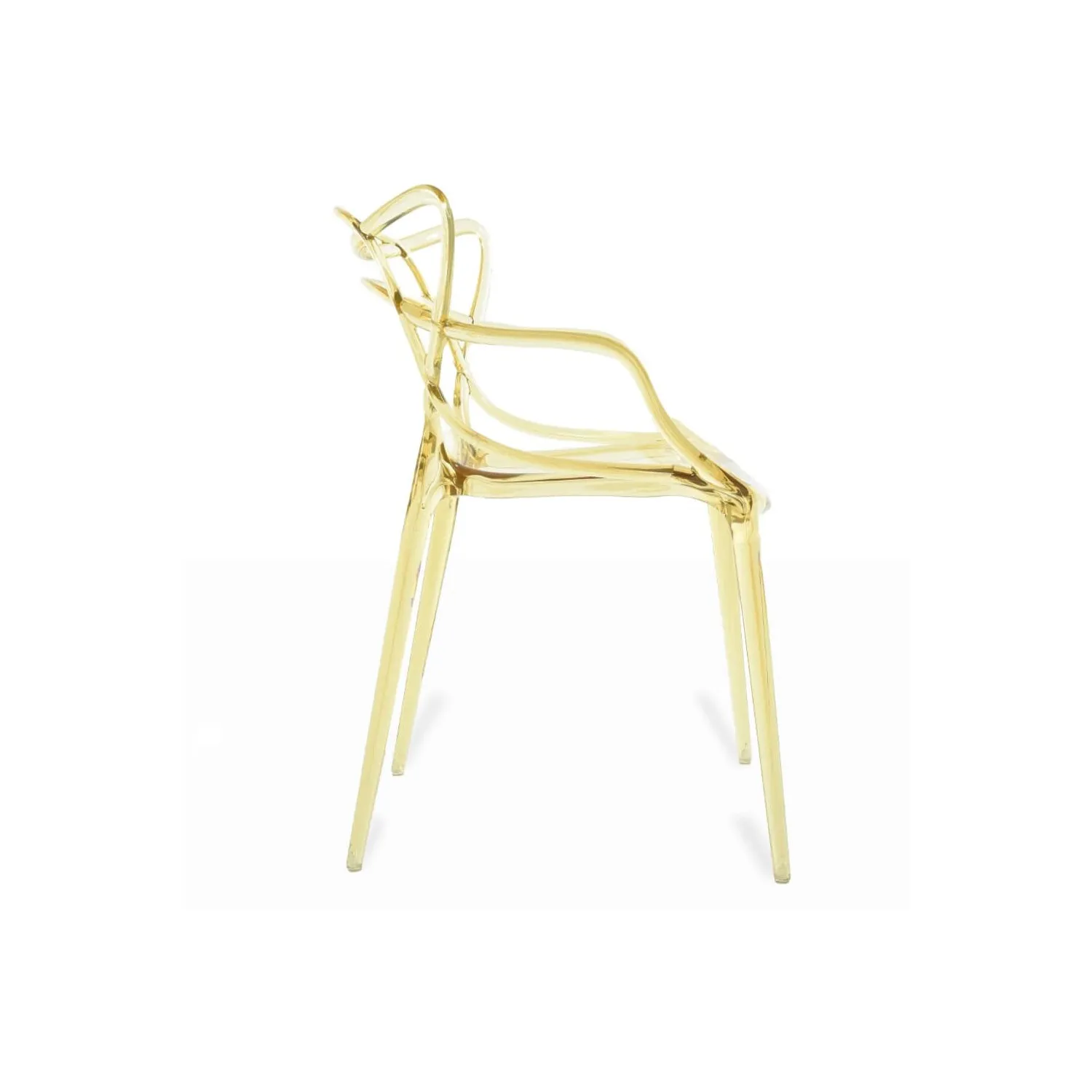 Inspiratie Transparante Masters-stoel van de veelgeprezen ontwerper Phillipe Starck