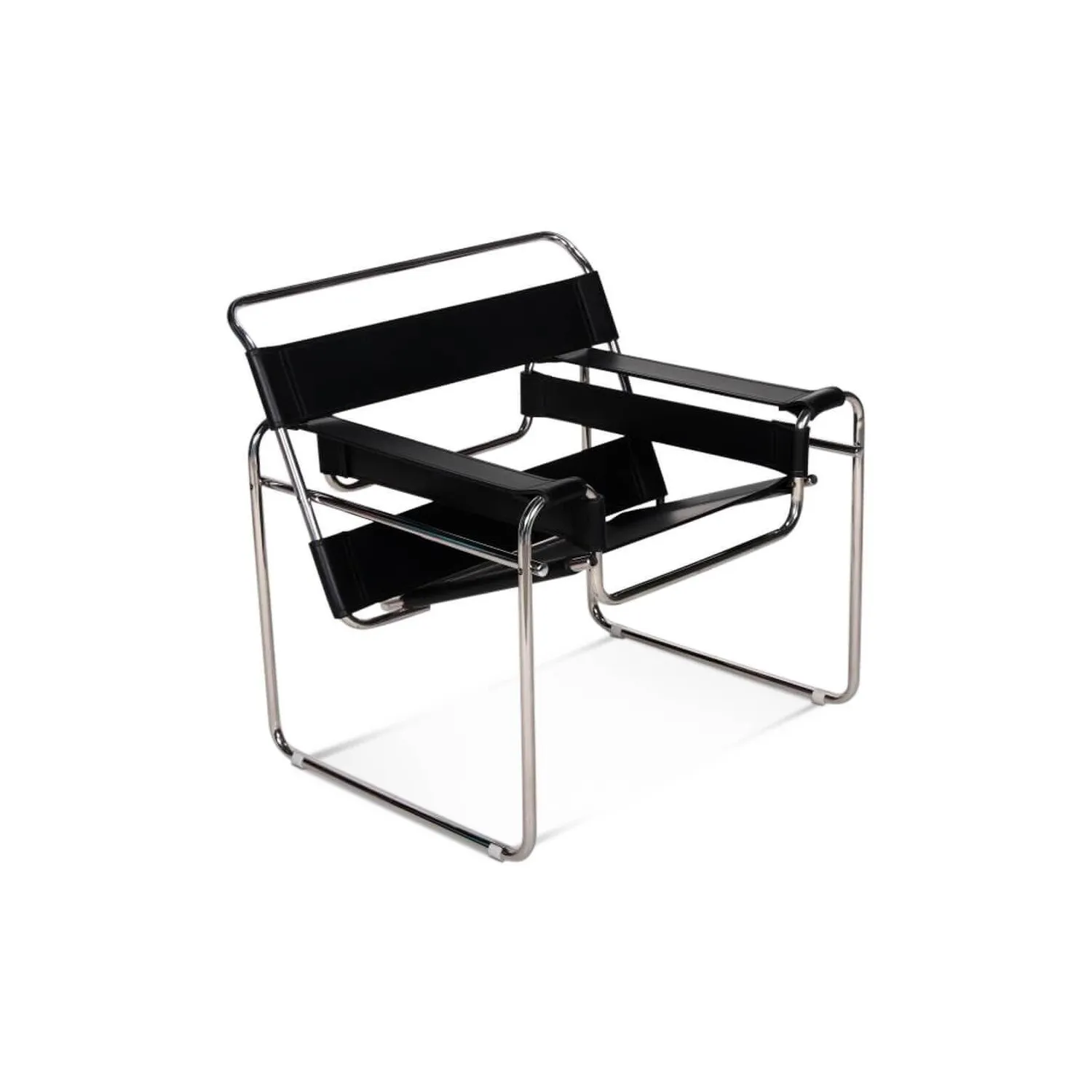 Réplica de la silla de diseño Wassilly Chair en piel