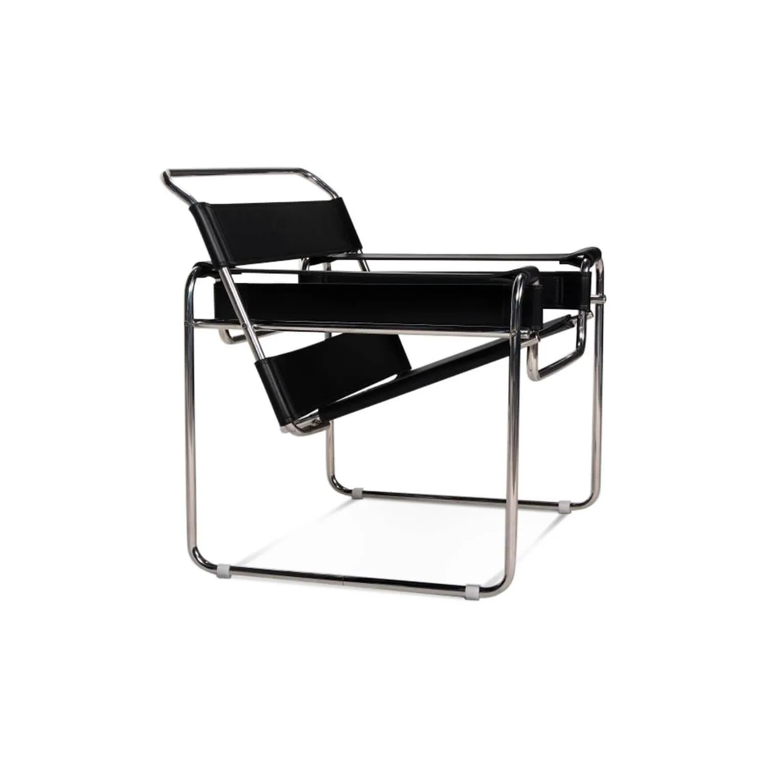 Réplica de la silla de diseño Wassilly Chair en piel
