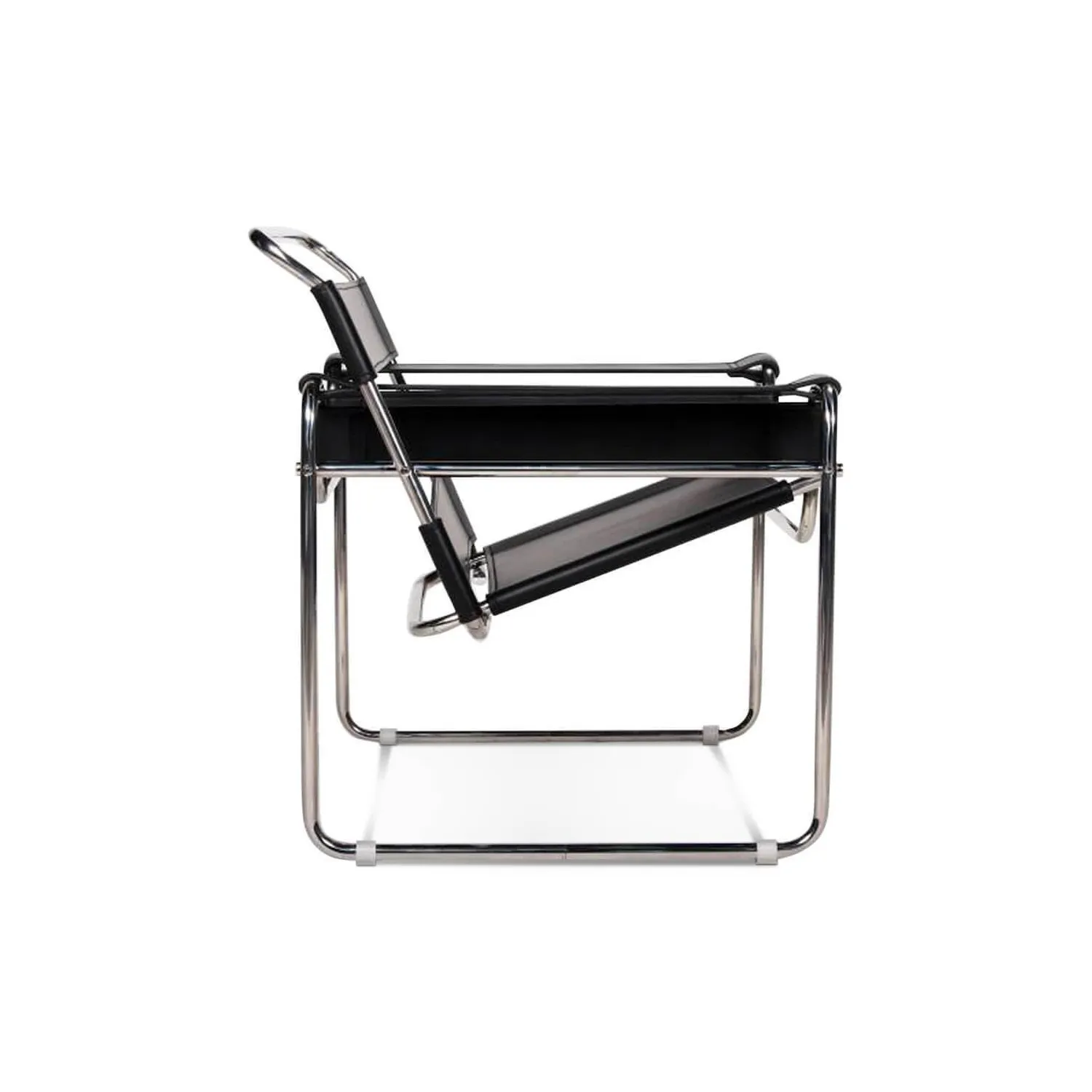 Réplica de la silla de diseño Wassilly Chair en piel