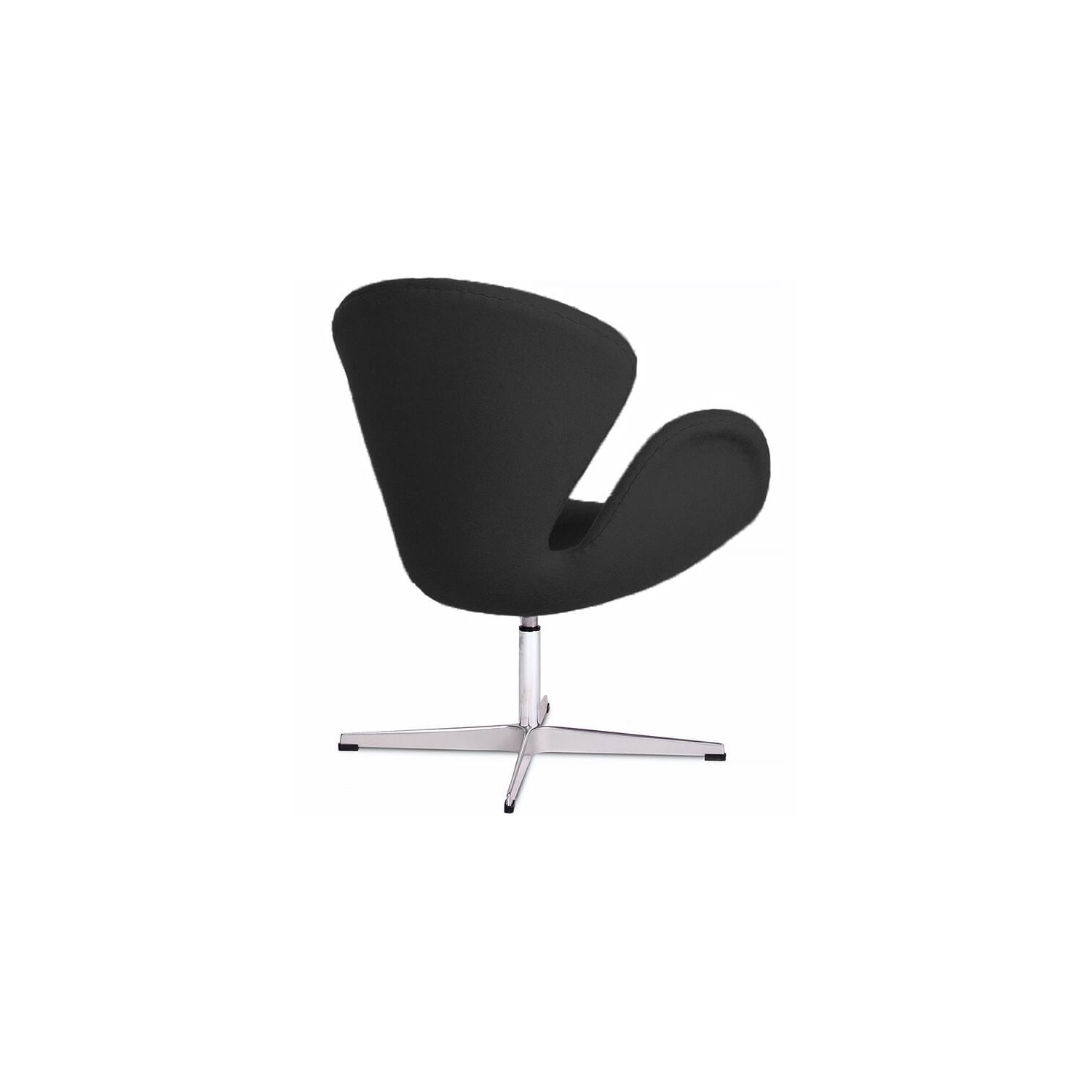 Réplica de la silla Swan en cachemir de Arne Jacobsen