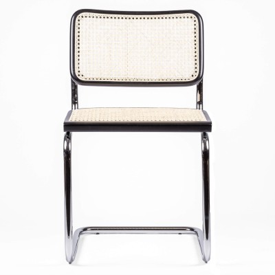 Replica of the Cesca Chair by designer Marcel Breuer