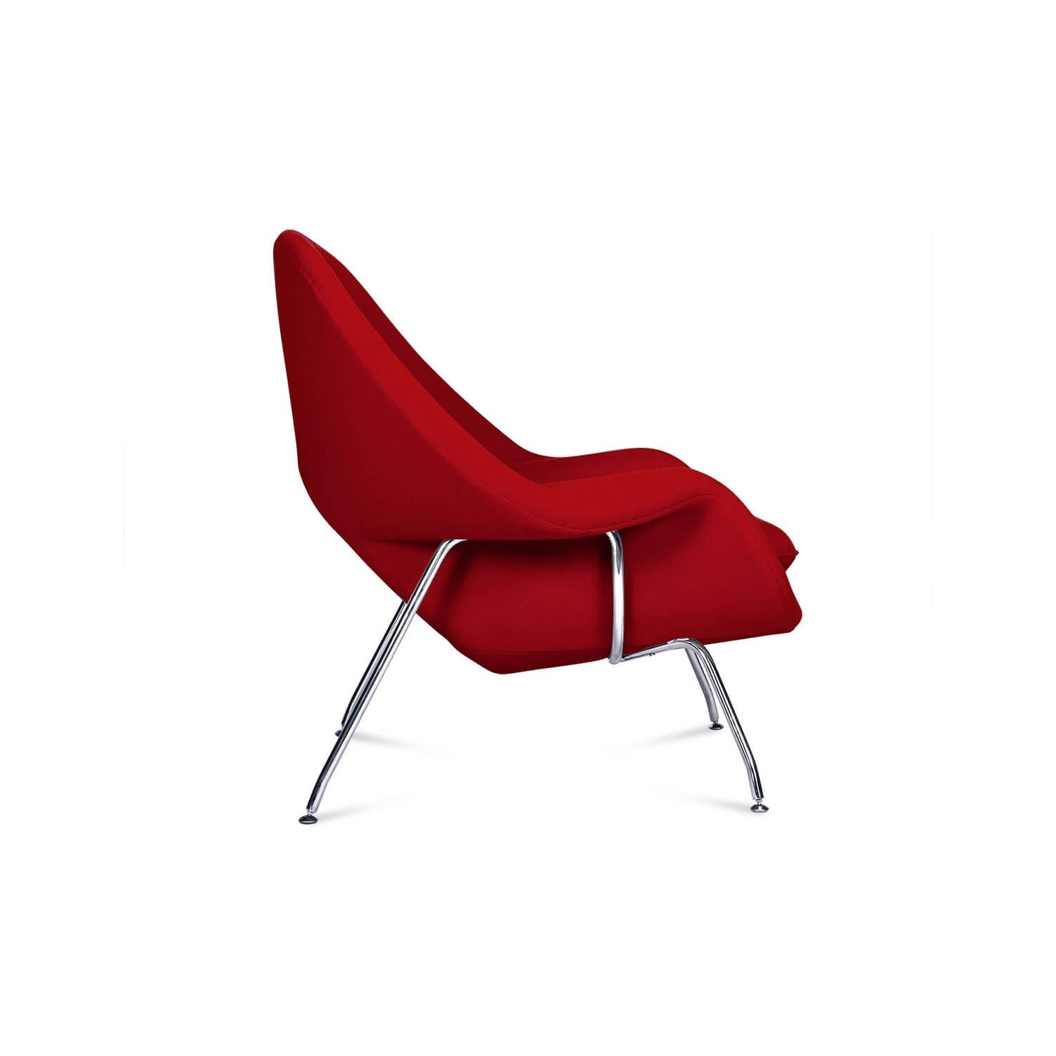 Replica della Womb Chair del designer Eero Saarinen
