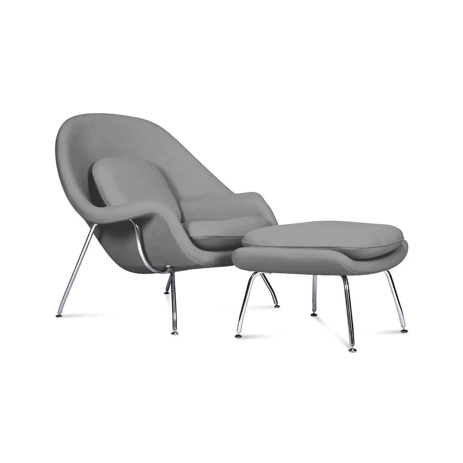 Replica van de Womb Chair door ontwerper Eero Saarinen