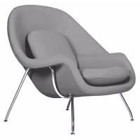 Replica van de Womb Chair door ontwerper Eero Saarinen