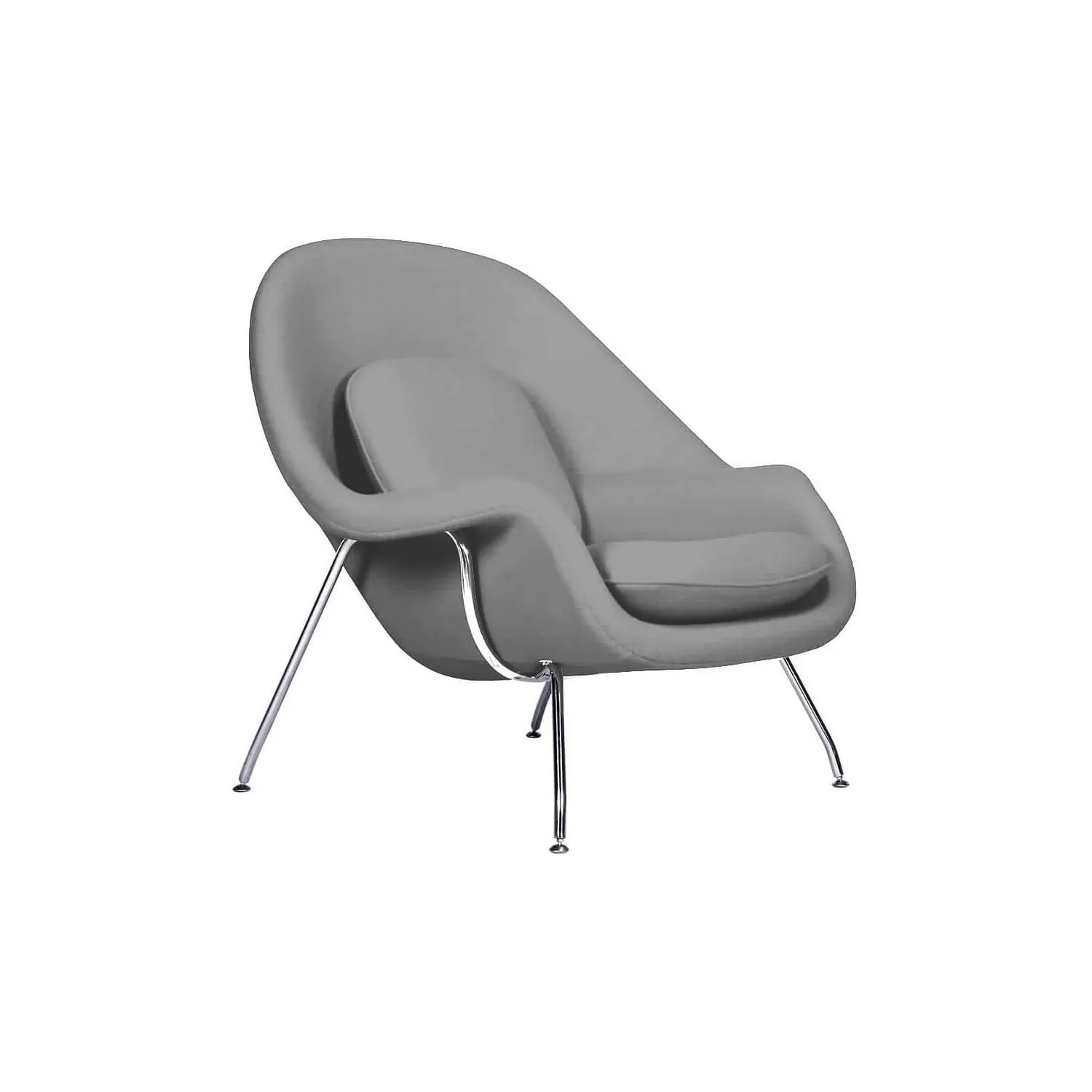 Replica van de Womb Chair door ontwerper Eero Saarinen