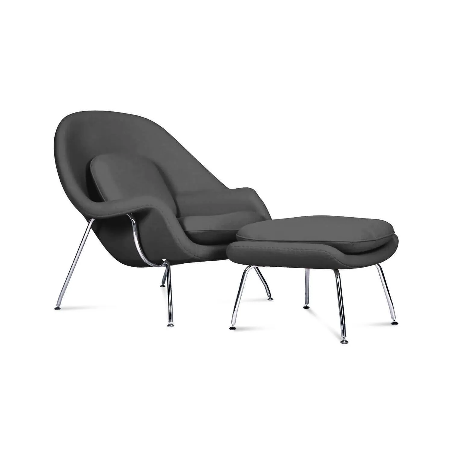 Replica van de Womb Chair door ontwerper Eero Saarinen