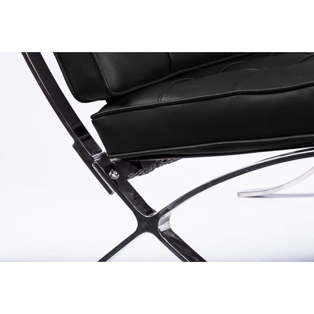 Inspiracja Barcelona Krzesło Skóra ekologiczna