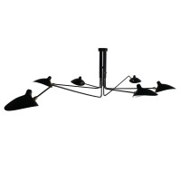Inspiratie van de Mouille Pendant 6 Arms Lamp