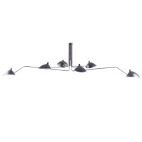 Inspiratie van de Mouille Pendant 6 Arms Lamp