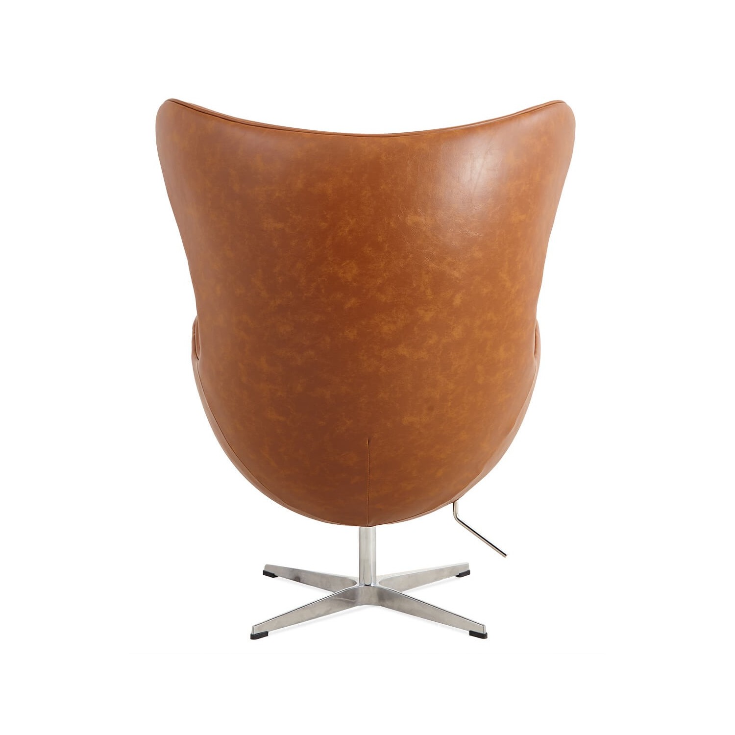 Replica Egg Chair in similpelle vintage invecchiata 