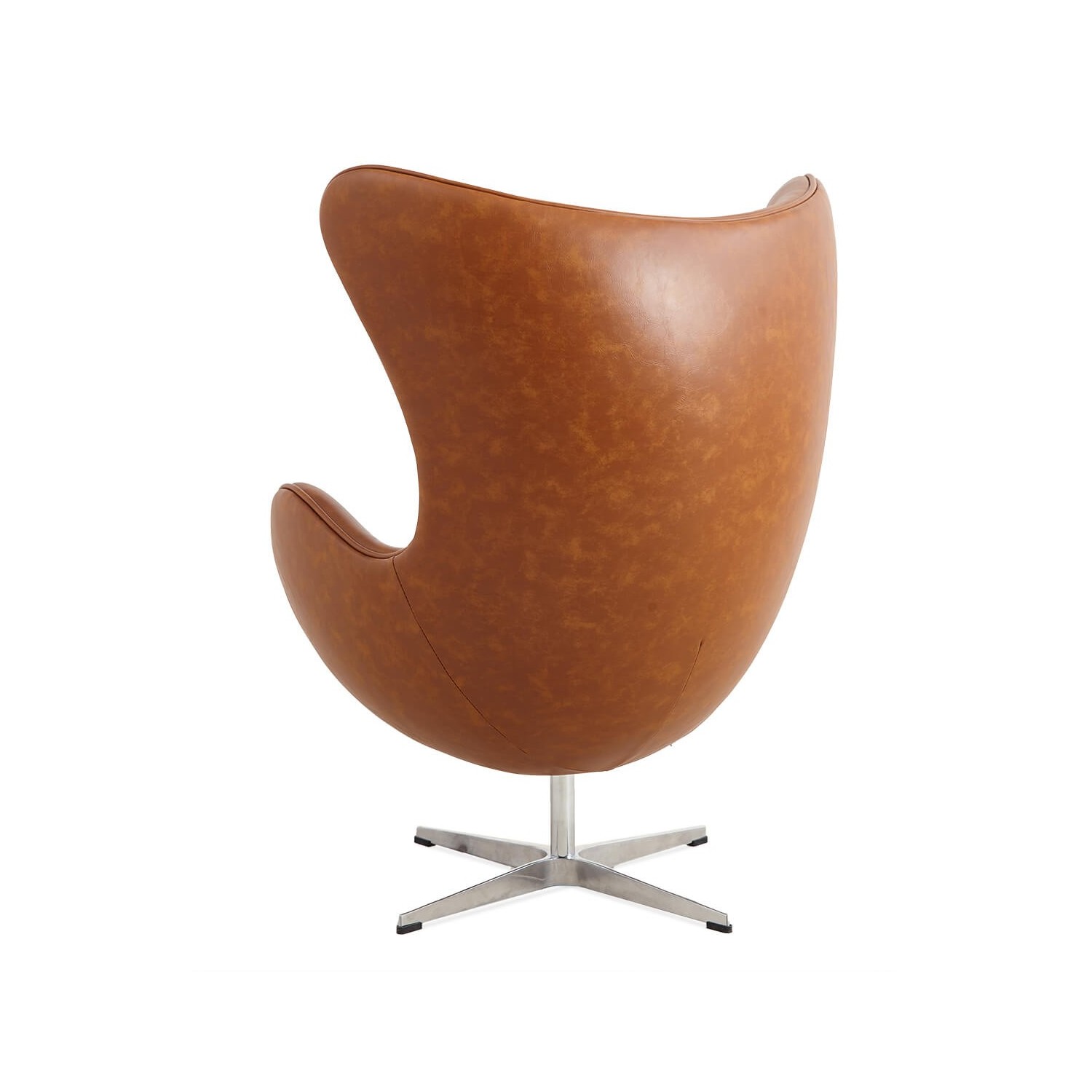 Sillón Egg Chair en Polipiel Encerada Vintage