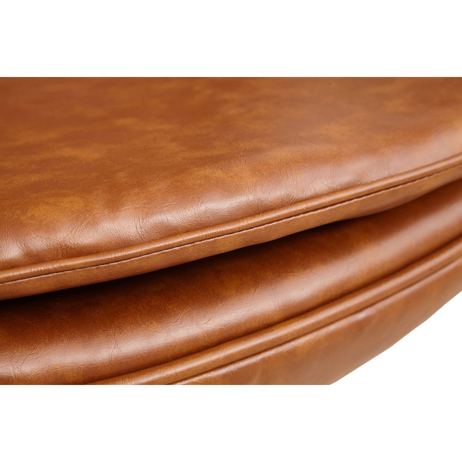 Replica Egg Chair in vintage distressed leatherette